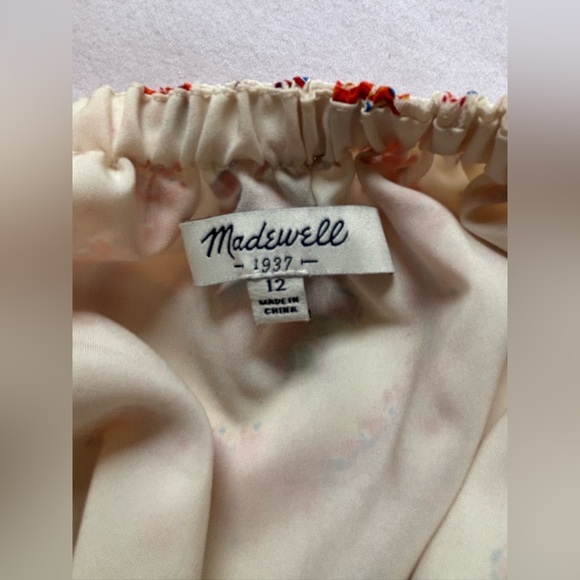 Madewell Floral Print Sleeveless Dress. - Picture 5 of 9